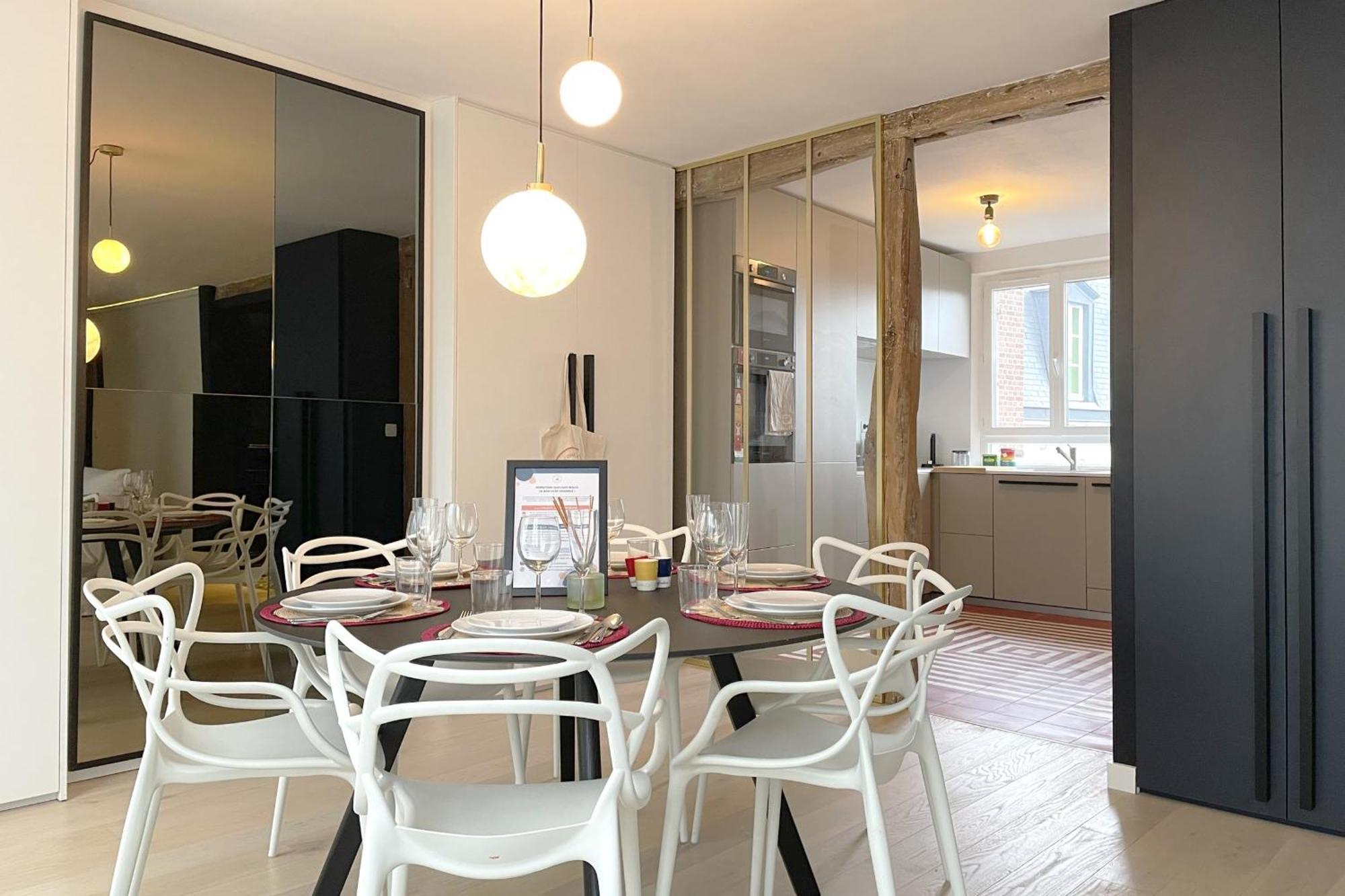 Appartamento Charme Et Elegance - Coup De Coeur - Prox Gare Rouen Esterno foto