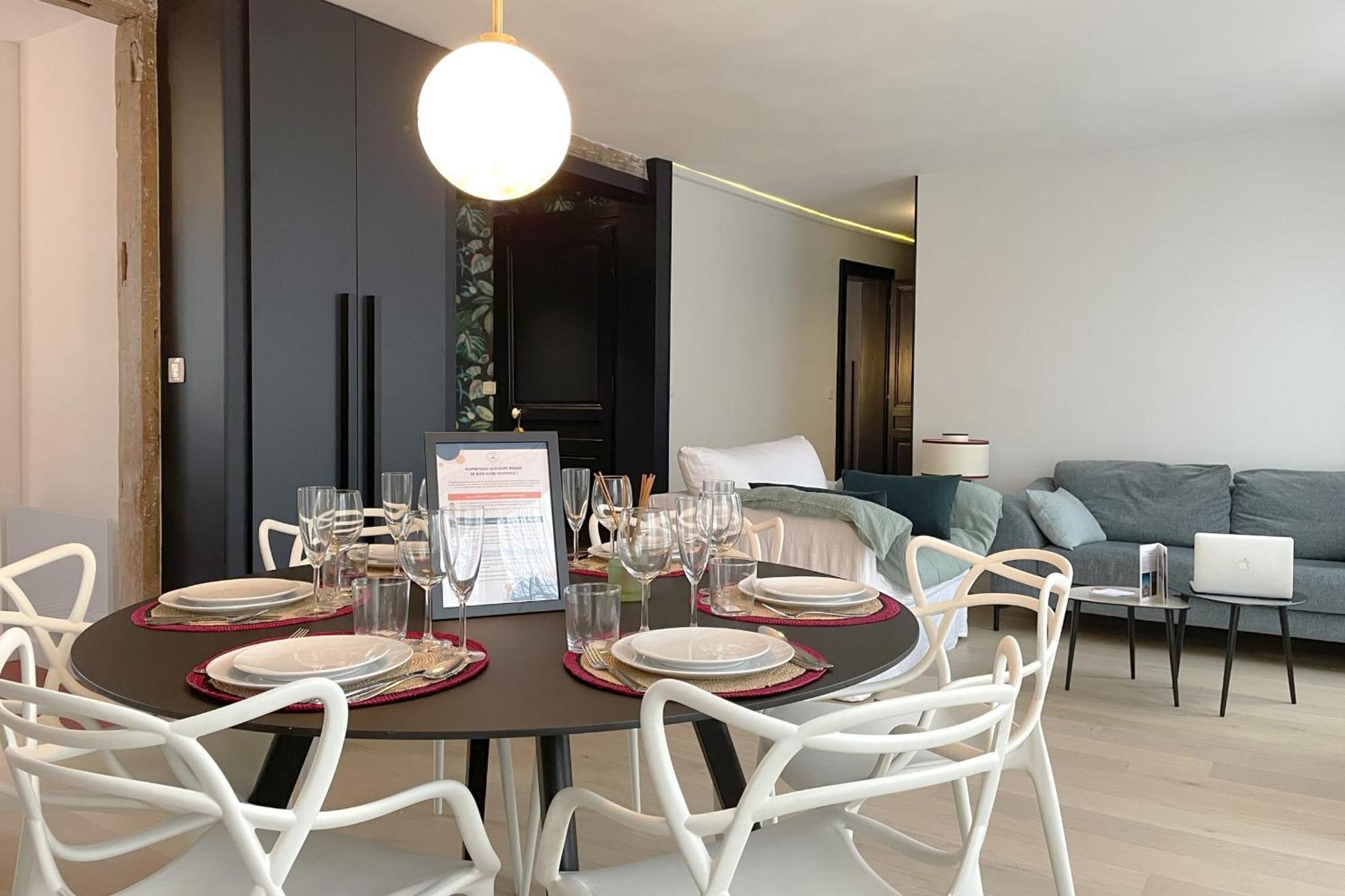 Appartamento Charme Et Elegance - Coup De Coeur - Prox Gare Rouen Esterno foto